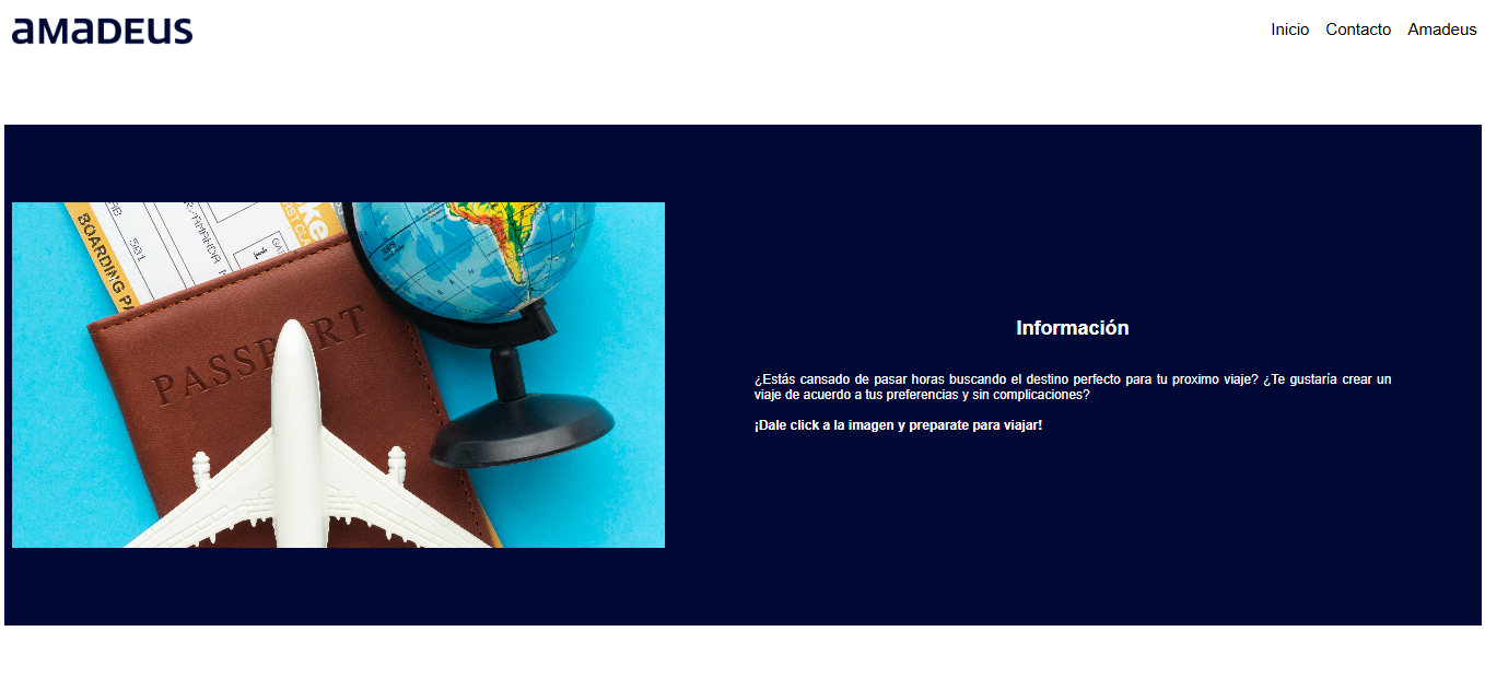 Amadeus Frontend - image 1